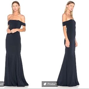 Jay Godfrey Biles Off-the-Shoulder Dress